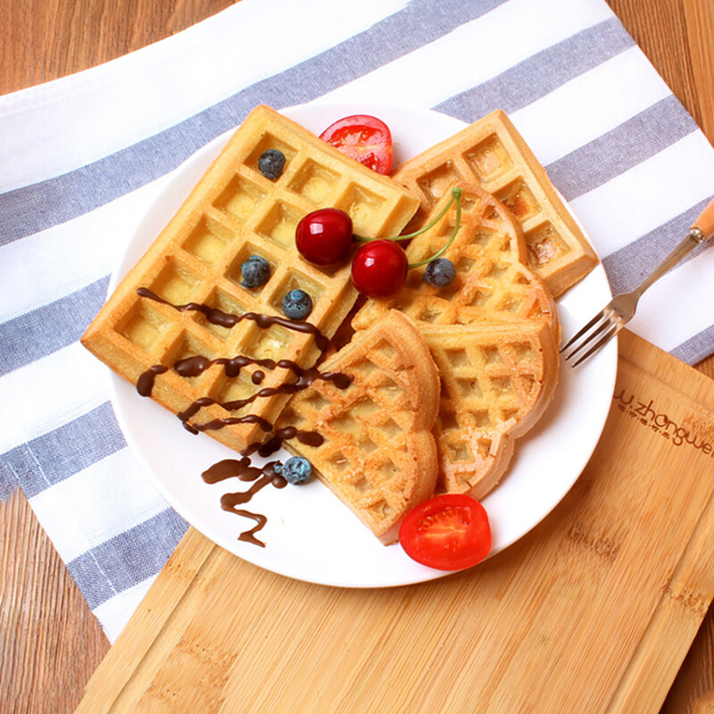 Vaflinės formos silikoninės kvadrato formos vaflių kepimo formelės bandelės keptuvės šokoladinės duonos pyrago pyragas, kepiniai