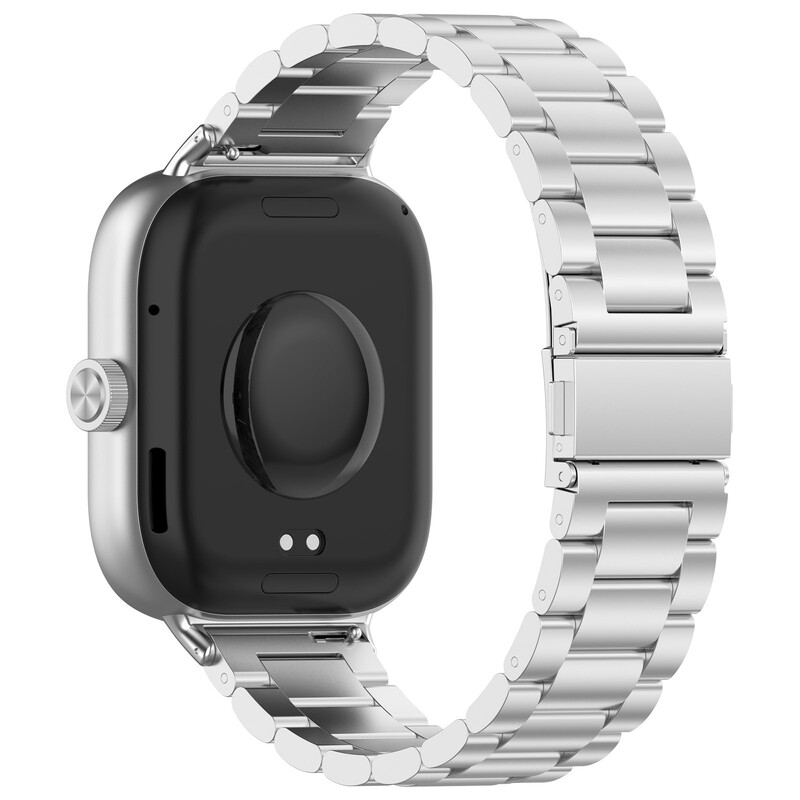 Alkalmas a Redmi Watch 4 három Pearl Steel Band Redmi Watch 4 Metal Band Xiaomi Mi Band 8 Pro csuklószíjhoz