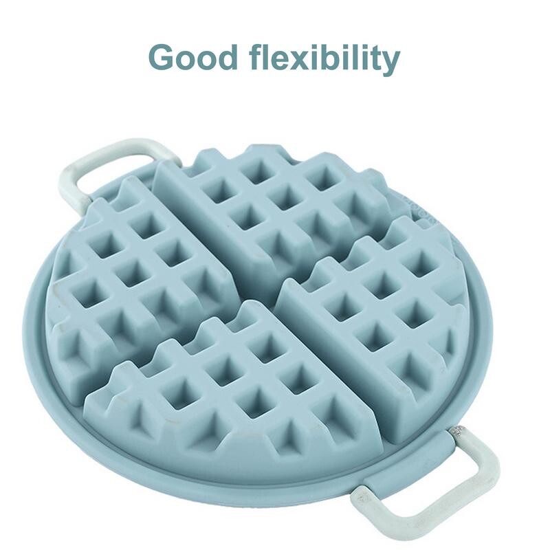Vafeļu veidne Silikona vafeļu veidotāja cepšanas paplāte Nepiedegoša cepšanas paplāte Veidne DIY silikona vafeļu veidotāja cepšanas paplāte vafeļu paplāte