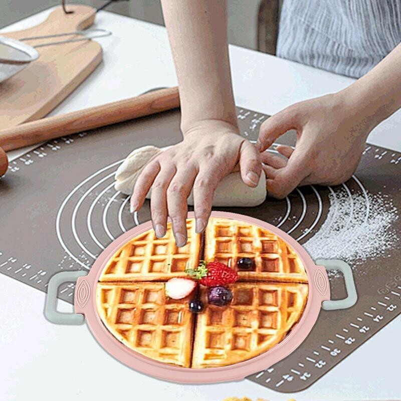Vafeļu veidne Silikona vafeļu veidotāja cepšanas paplāte Nepiedegoša cepšanas paplāte Veidne DIY silikona vafeļu veidotāja cepšanas paplāte vafeļu paplāte