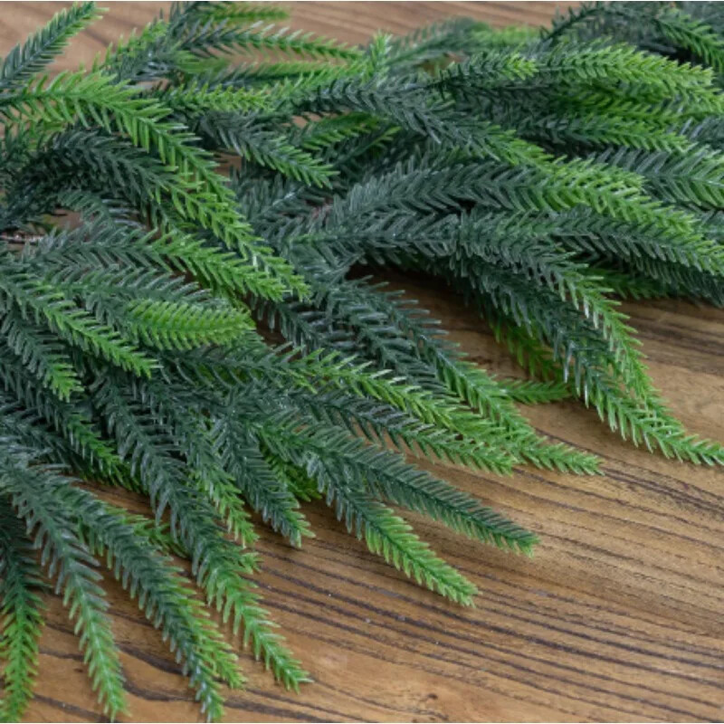 150 cm-es karácsonyi füzér mesterséges fenyő zöldfüzér vízálló karácsonyi dekoráció beltéri esküvői kellékekhez
