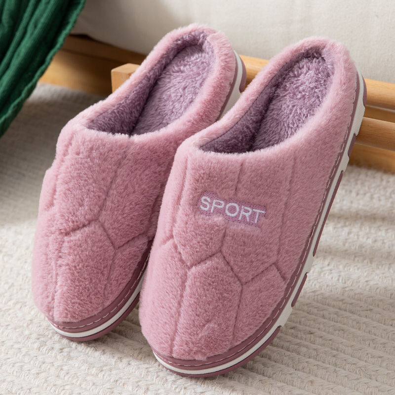 Férfi és női pamut papucsok nagykereskedelme téli otthoni cipő meleg otthon pár vastag talpú csúszásmentes zajmentes alkalmi szőrpapucs