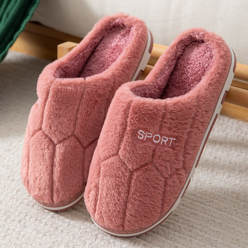 Férfi és női pamut papucsok nagykereskedelme téli otthoni cipő meleg otthon pár vastag talpú csúszásmentes zajmentes alkalmi szőrpapucs