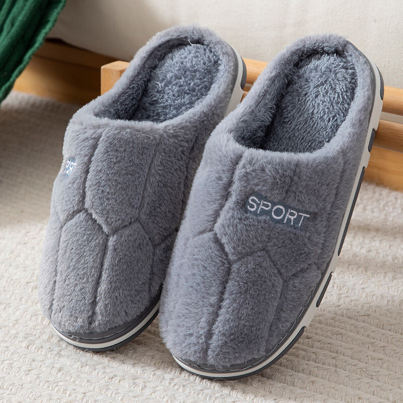 Férfi és női pamut papucsok nagykereskedelme téli otthoni cipő meleg otthon pár vastag talpú csúszásmentes zajmentes alkalmi szőrpapucs