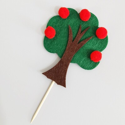 1 τμχ Cartoon Woodland Animals Cake Topper Jungle Safari Cupcake Decor Cute Forest Lion Tiger Toppers 1st Boy Birthday Cake Decor