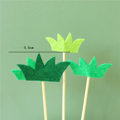 1 τμχ Cartoon Woodland Animals Cake Topper Jungle Safari Cupcake Decor Cute Forest Lion Tiger Toppers 1st Boy Birthday Cake Decor