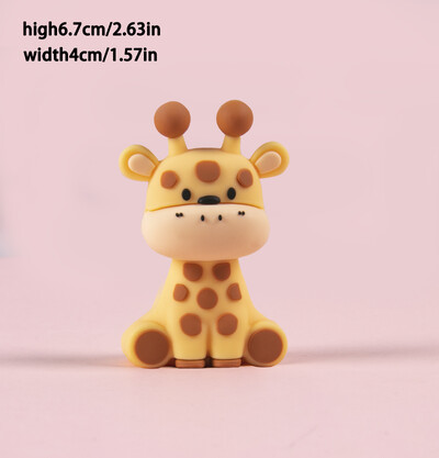 Jungle Forest Animals Cake Toppers Kids 1st Birthday Party Διακόσμηση τούρτας Safari Lion Elephant Monkey Giraffe Baby Shower