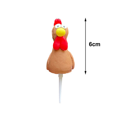 Ζώα φάρμας Cupcake Toppers Baby Shower Tractor Shepherd Dog Cow Goose Ma Yunduo Zenon Barn Διακόσμηση τούρτας γενεθλίων