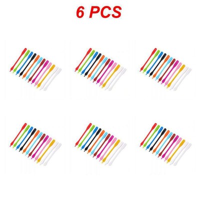 2/4/6 DB Vörösboros pohár embléma azonosító Élelmiszer-minőségű szilikon 12 db Bárkiegészítők Borosüveg Medálos Party Borbot