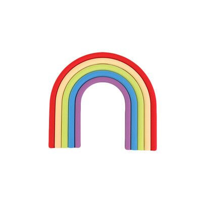 12 Χρώματα Rainbow Cake Topper Διακόσμηση Μπλε Ροζ Μωβ Διακόσμηση τούρτας Rainbows Baby Shower για αγόρια για πάρτι γενεθλίων