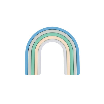 12 Χρώματα Rainbow Cake Topper Διακόσμηση Μπλε Ροζ Μωβ Διακόσμηση τούρτας Rainbows Baby Shower για αγόρια για πάρτι γενεθλίων
