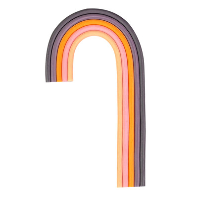 12 Χρώματα Rainbow Cake Topper Διακόσμηση Μπλε Ροζ Μωβ Διακόσμηση τούρτας Rainbows Baby Shower για αγόρια για πάρτι γενεθλίων