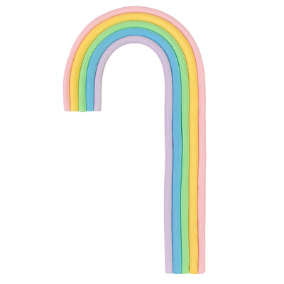 12 Χρώματα Rainbow Cake Topper Διακόσμηση Μπλε Ροζ Μωβ Διακόσμηση τούρτας Rainbows Baby Shower για αγόρια για πάρτι γενεθλίων