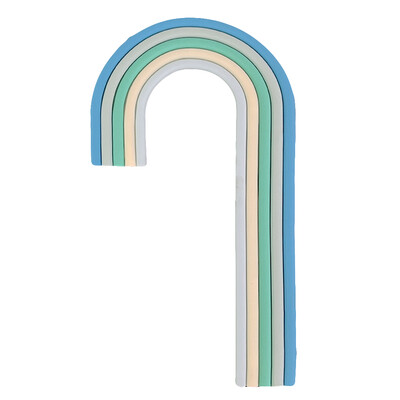 12 Χρώματα Rainbow Cake Topper Διακόσμηση Μπλε Ροζ Μωβ Διακόσμηση τούρτας Rainbows Baby Shower για αγόρια για πάρτι γενεθλίων