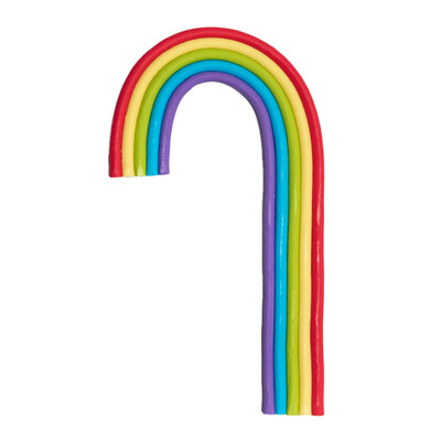 12 Χρώματα Rainbow Cake Topper Διακόσμηση Μπλε Ροζ Μωβ Διακόσμηση τούρτας Rainbows Baby Shower για αγόρια για πάρτι γενεθλίων