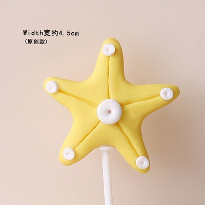 Fish Animal Whales Octopus Cake Topper Decor Παιδική 1η πρώτη τούρτα γενεθλίων Underwater World Sea Party Baby Shower Cake Decorating