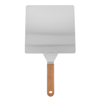 Pizza Spatula Peel Square Pizza Paddle for Oven Cake Lifter for Large Cakes Μεταλλικό Pizza Peel 10 ιντσών