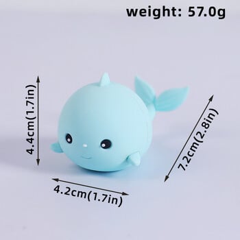 Under the Sea Animals Cake Topper Океанска тема Декорация за торта за рожден ден Октопод/Костенурки/Китове Cake Topper Baby Shower