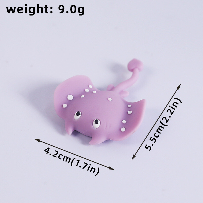 Tenger alatti állatok Cake Topper Ocean téma Születésnapi parti tortadísz polip/teknősök/bálnák torta topper babazuhany