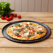 1 bucată Alice Tavă pentru pizza cu găuri, tavă rotundă pentru pizza de 11 inci, pentru cuptor, tavă pentru pizza, tavă pentru pizza, tavă pentru pizza