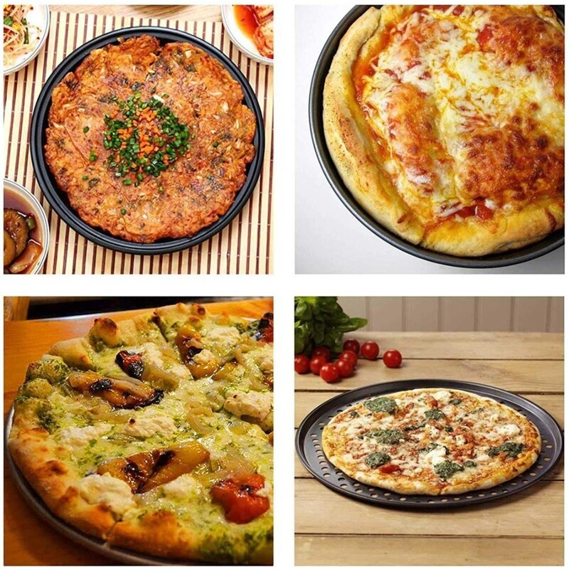 1 bucată Alice Tavă pentru pizza cu găuri, tavă rotundă pentru pizza de 11 inci, pentru cuptor, tavă pentru pizza, tavă pentru pizza, tavă pentru pizza