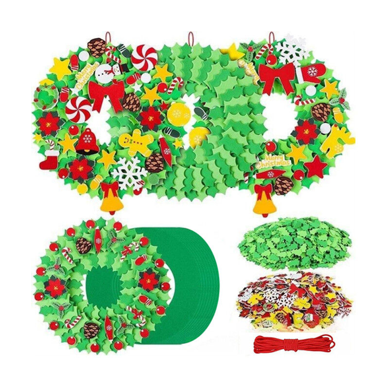 Karácsonyi koszorú masnival, karácsonyfadísz, barkácsoló babaház medál esküvőre, Noel party, mini ajtófüzér, függő díszek