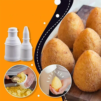 Arancini Maker Sushi Tool DIY Χειροποίητο Bento Rice Ball Πλαστικό καλούπι Σπιτικό ιταλικό φαγητό Αξεσουάρ κουζίνας φόρμα για μπάλα κρέατος