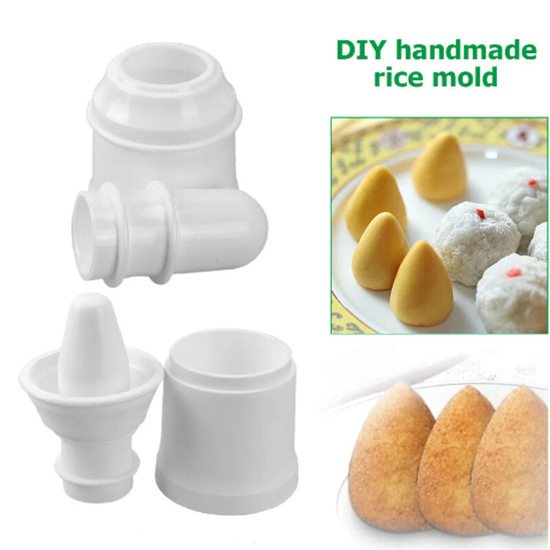 Arancini Maker Sushi Tool Barkácsolás kézzel készített Bento rizsgolyó műanyag forma Házi készítésű olasz étel húsgombóc forma konyhai kiegészítők