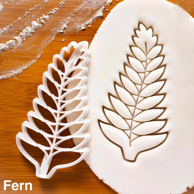DIY μπισκότα ανάγλυφη φόρμα Agave Ivy Turtle Leaf Πλαστική φόρμα μπισκότων Φοντάν τούρτας Εργαλεία διακόσμησης Μοτίβο φύλλων Φόρμες ψησίματος