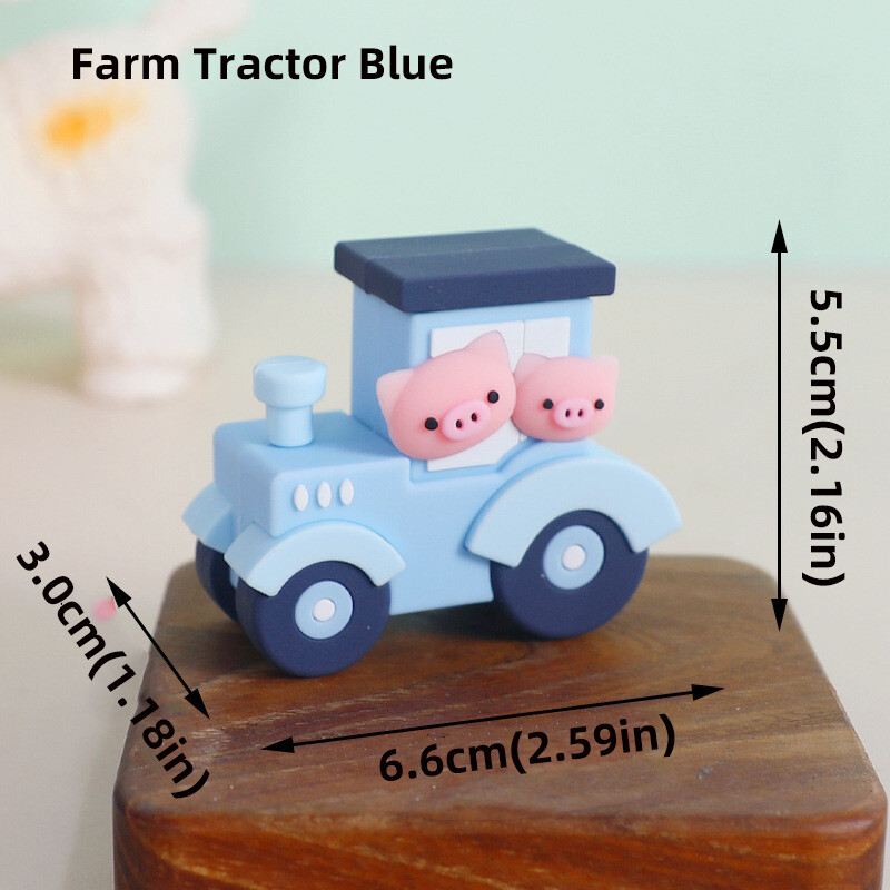 Haszonállatok tortafeltétek Rajzfilm tehén egy éves babának születésnapi parti tortadíszek Babazuhany dekoráció Fiú lány aranyos ajándékok