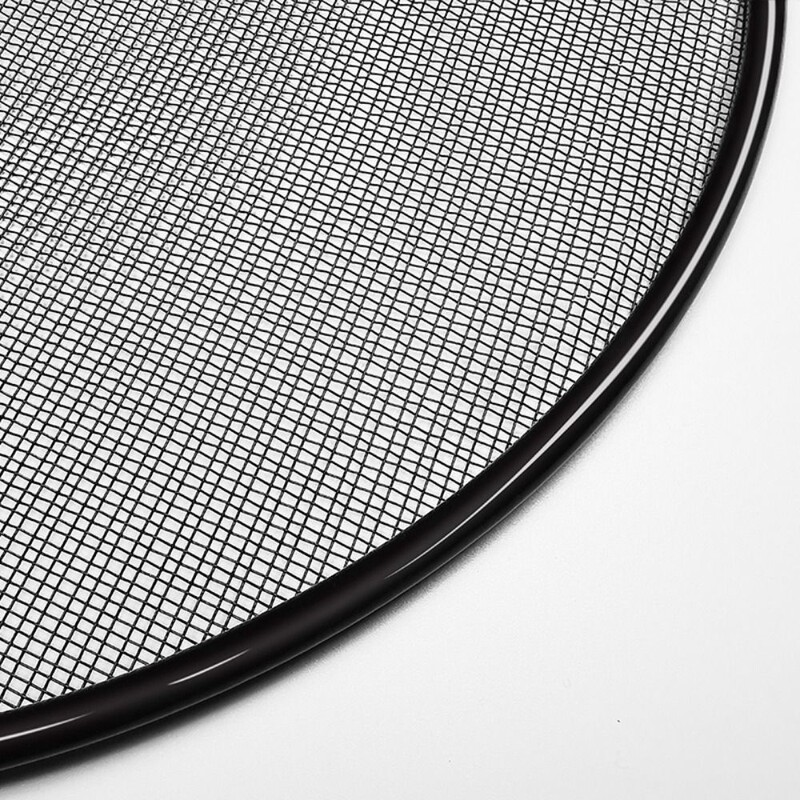 Új fekete olajos fröccsenésgátló, tartós olajfröccsenésgátló fedők, kényelmes, finomhálós fröccsenésgátló konyhai kellékek