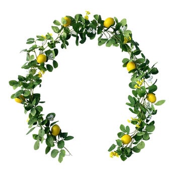 1 τμχ Lemon Garland Simulation Lemon Vine Lemon Rattan Decor Supplies Fake Plant for Wedding Party Decor