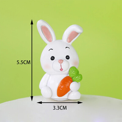 Safari Animal Cake Decoration Cartoon Woodland Animal Cake Toppers Rensin Lion Panda Kids Jungle Safari Birthday Party Supplies