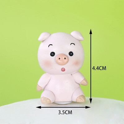 Safari Animal Cake Decoration Cartoon Woodland Animal Cake Toppers Rensin Lion Panda Kids Jungle Safari Birthday Party Supplies