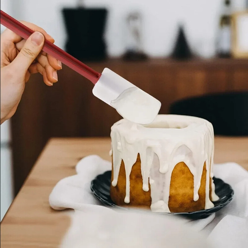 Gumi szilikon hőálló kereskedelmi kaparóhoz, 3 darabos szilikon szett, konyhai gumi kaparóhoz 9,5 hüvelyk