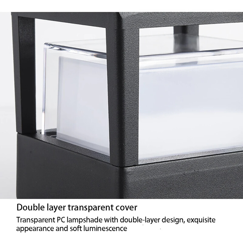 LED-es kültéri fali lámpa AC85-265V vízálló IP65 mozgásérzékelős fali lámpa erkélyhez kerti folyosó bejáratához lakberendezés