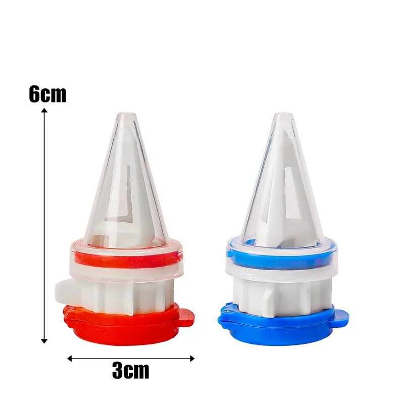 6/2 buc. Capac de etanșare a laptelui în cutie, sticle de lapte, dozator de turnare, sigilant pentru păstrare proaspătă, separator de băuturi, seturi de gadgeturi de bucătărie