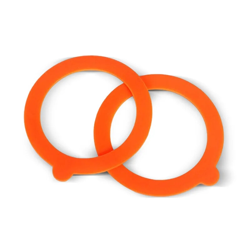 1 db szilikon tömítések befőttesüvegek O gyűrűk tömítések újrafelhasználható alátétek Szivárgásmentes gumitömítések tároláshoz Befőzési poharak Tartozékok