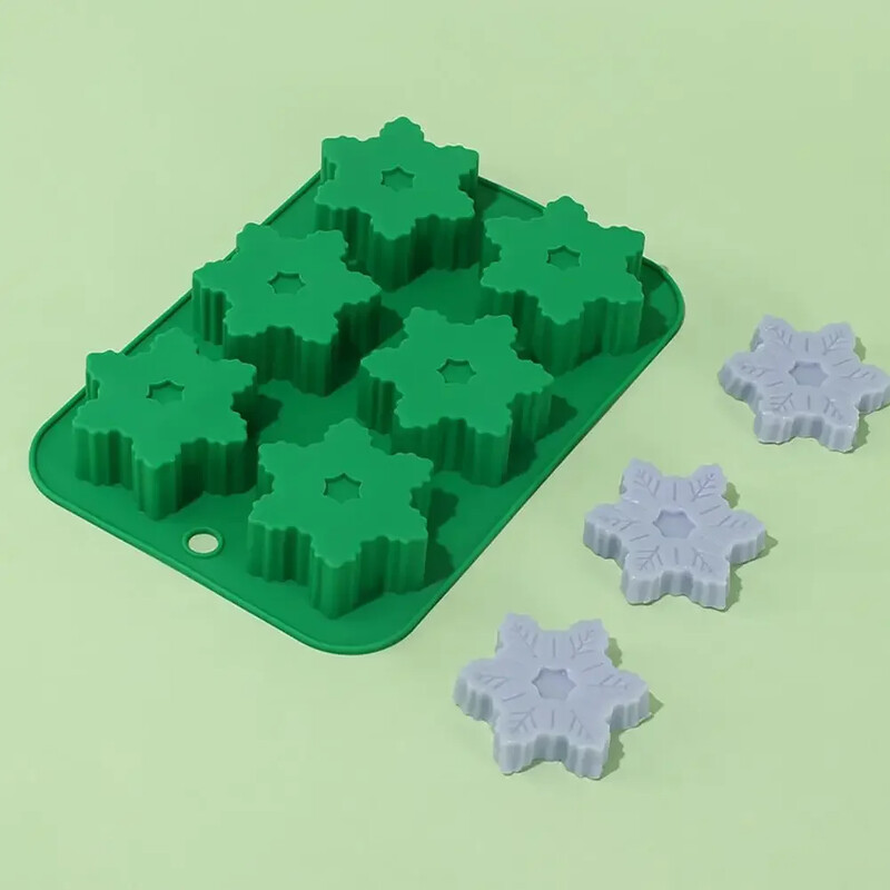 Forma de copac de Moș Crăciun Mucegai din silicon Decor pentru tort Fondant Biscuiti Instrument Pastă de guma Bomboane Ciocolată Mold pentru coacere