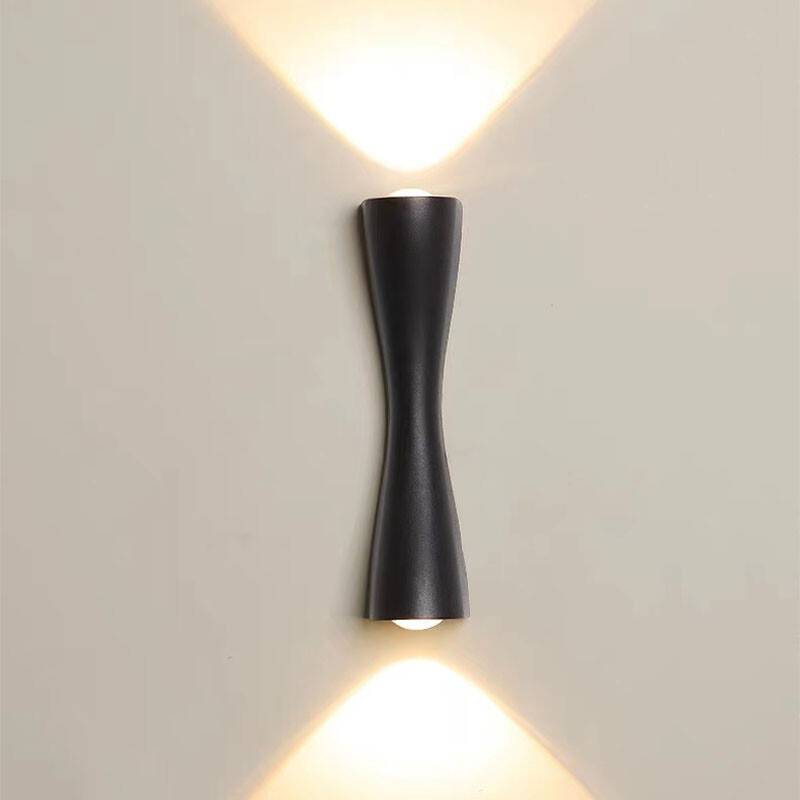 Lampă de perete modernă cu LED 2W 6W 10W IP65 impermeabilă pentru grădină în aer liber, coridor, noptieră, sufragerie, aplic de perete, decor pentru casă, luciu