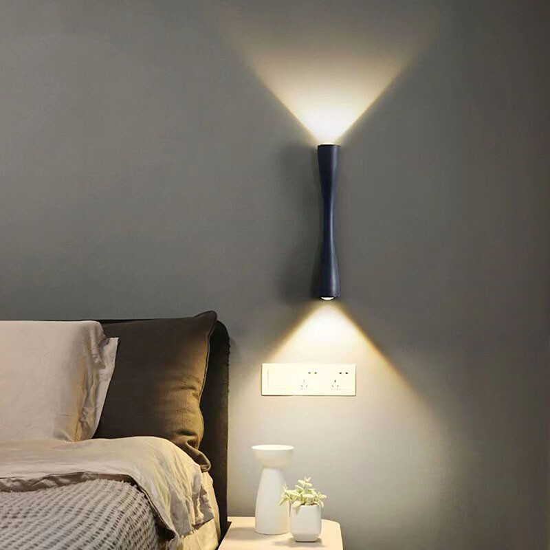 Lampă de perete modernă cu LED 2W 6W 10W IP65 impermeabilă pentru grădină în aer liber, coridor, noptieră, sufragerie, aplic de perete, decor pentru casă, luciu