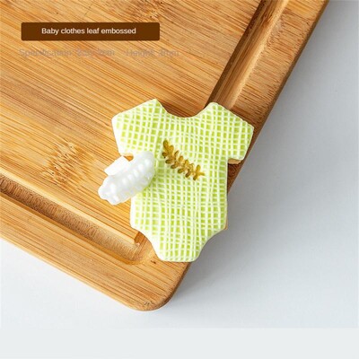 Baby Birthday Cookie Stamp Embosser Cutter Ακρυλικό Fondant Sugar Craft Cookie Cutter Φόρμα ψησίματος για μπισκότα ψησίματος