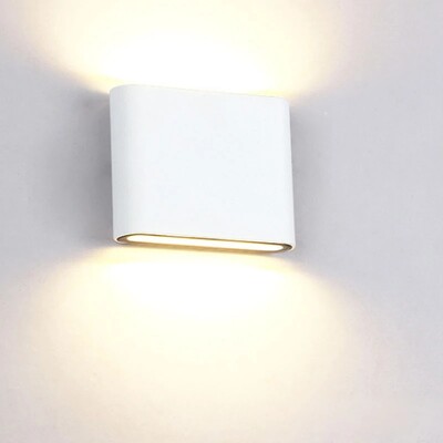 Lămpi de perete de exterior cu LED. Aplice de perete din aluminiu, impermeabile