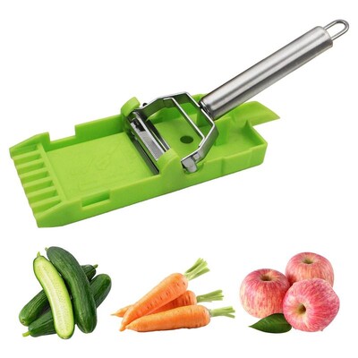 Πολλαπλών λειτουργιών Peeler Double Blades Εργαλείο αποφλοίωσης κουζίνας για φρούτα Πατάτες Φορητό πιάτο τρίφτης κοπής λαχανικών για την κουζίνα