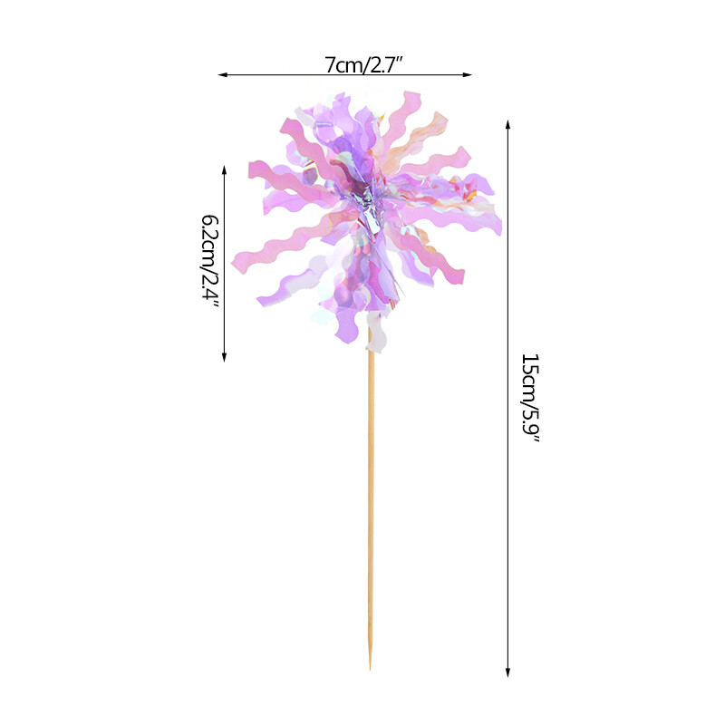 20 de bucăți ciucuri cu sclipici pentru tort pentru cupcake în formă de fulg de zăpadă pentru petrecerea de aniversare de Crăciun, decorare pentru tort pentru baby shower