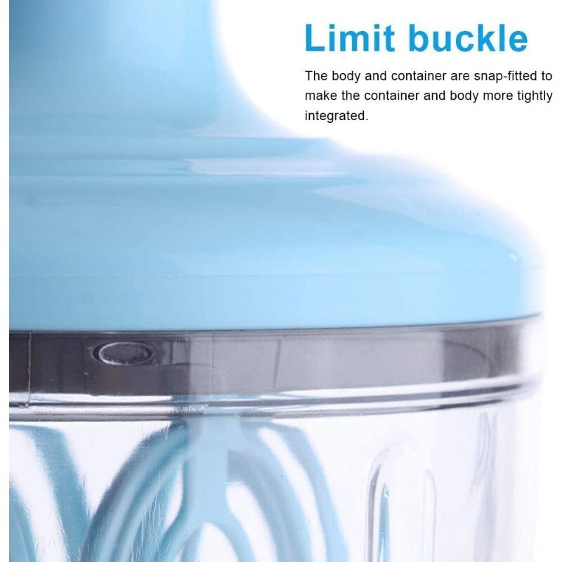 Tojáshabverő műanyag kézi forgattyús habverő turmixgép Hosszú hajtókaros többfunkciós kézi tojáshabverő praktikus konyhai eszköz