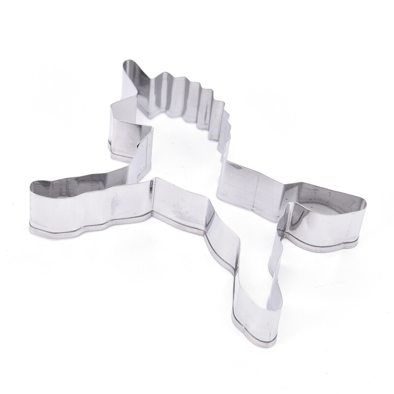 4 vnt. / rinkinys 3D kalėdinių sausainių pjaustyklės sausainių antspaudas sausainių formelei sausainių stūmoklinis pjaustytuvas "pasidaryk pats" kepimo formeles meduoliai