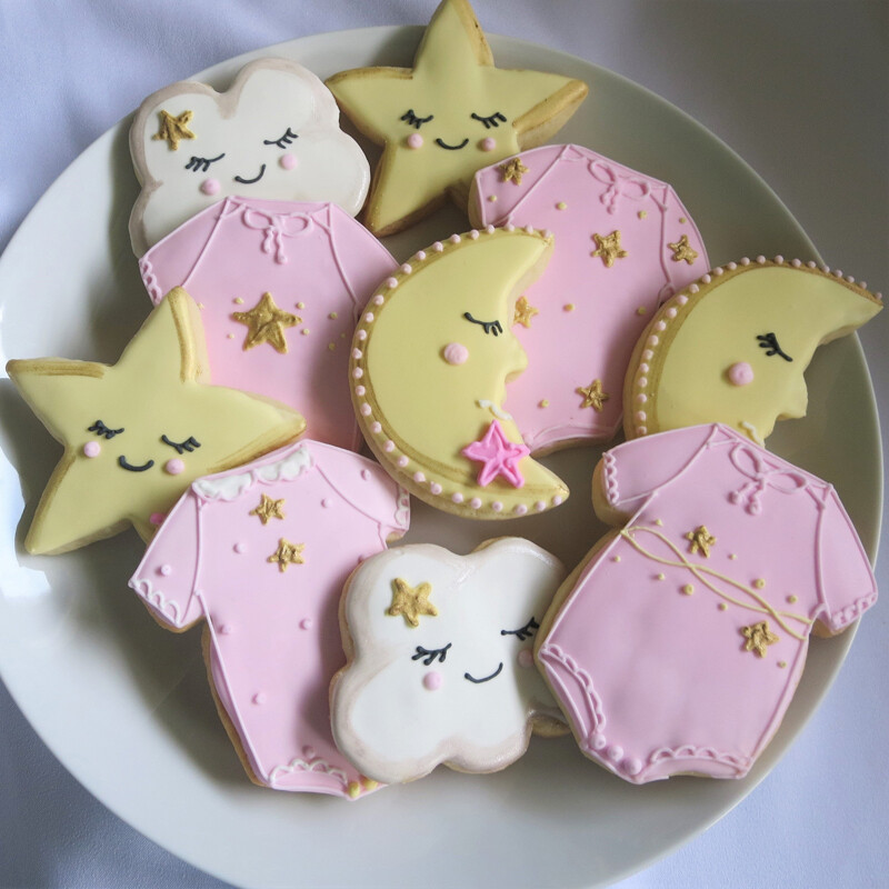 1vnt Moon Star Cloud nerūdijančio plieno sausainių pjaustyklė sausainių formavimui fondant torto dekoravimo priemonė amatų kepimo konditerijos keptuvės keksų tvarsčiai