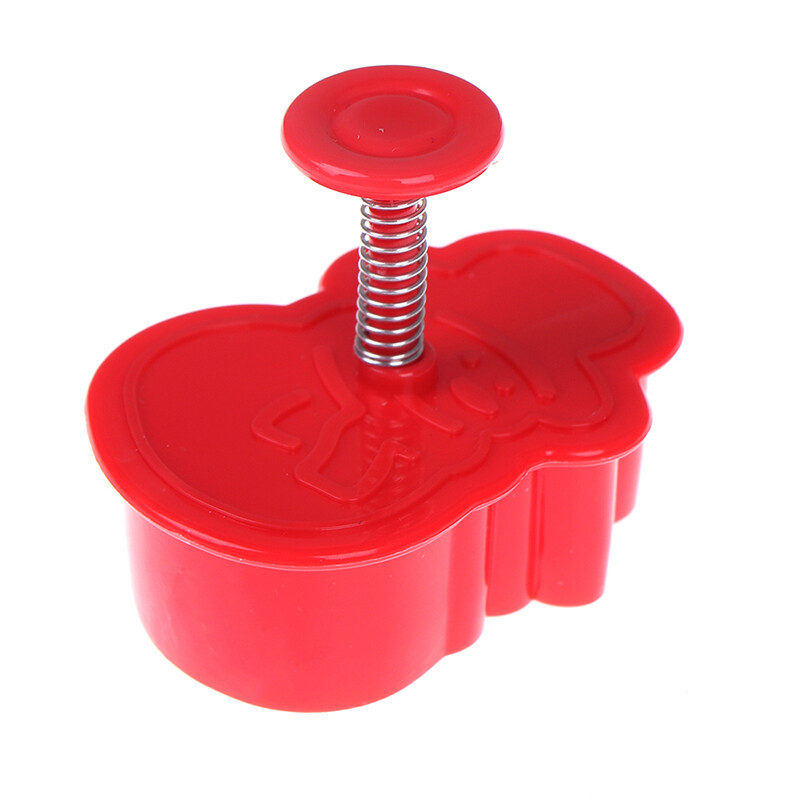 4 vnt. / rinkinys sausainių antspaudų sausainių formelės 3D sausainių stūmoklio pjaustyklės „pasidaryk pats“ kepimo formelės imbieriniams meduokliams, 2021 m. Kalėdų sausainių pjaustyklės