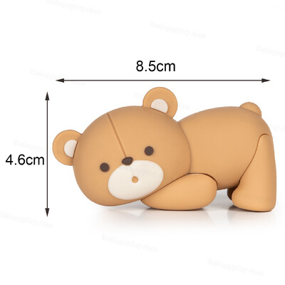 Ανυπομονούμε να περιμένουμε Bear Cake Toppers Μπάλες Boho Birthday Cake Decorations Cake Topper for Baby Shower Wedding Cupcake Toppers